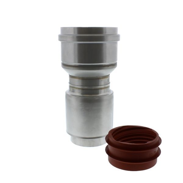 Topadapter INOX D70-80mm